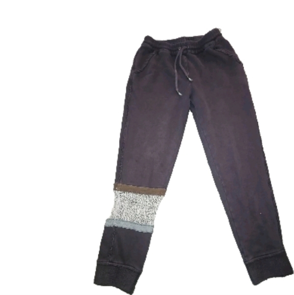 Free People Movement Womens Brown Embellished Jogger Pant XS - Picture 1 of 11